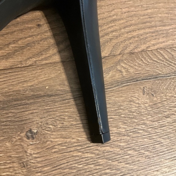 Calvin Klein Sonia black and cheetah print peep toe heel, 7.5, NWT! - Picture 11 of 11